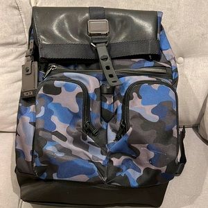 Tumi Alpha Bravo London Roll Top Backpack